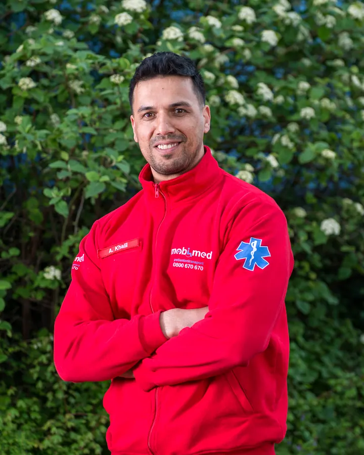 Alim Khalil Abdul, Transportdienstleister bei Mobimed Patiententransport