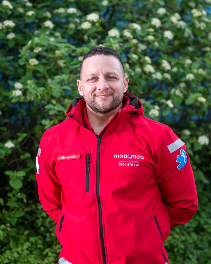 Dragan Stevanovic, Transportdienstleister bei Mobimed Patiententransport