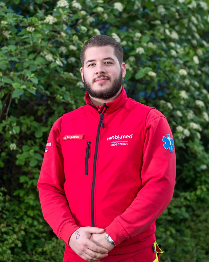 Obrad Andjelkovic, Transportdienstleister bei Mobimed Patiententransport